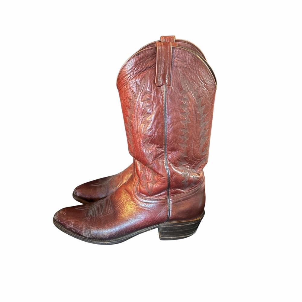 Dan Post Brown Cowboy Boots Size 12